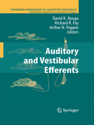 cover image of Auditory and Vestibular Efferents